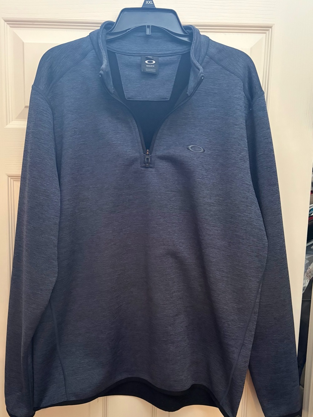 Oakley Men's Half-Zip Pullover Sweater - Heather Charcoal